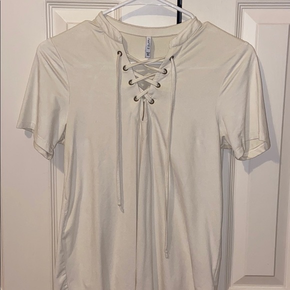 Women’s Z Supply Tie-Front Top - Picture 1 of 3